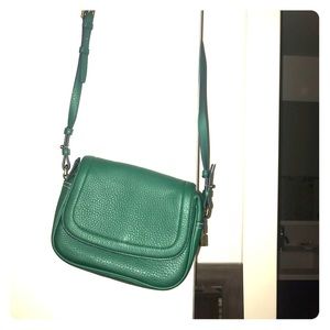 JCrew green crossbody